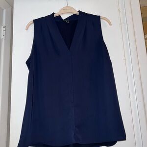 NIC+ZOE Dark Navy V-Neck Sleeveless Camisole